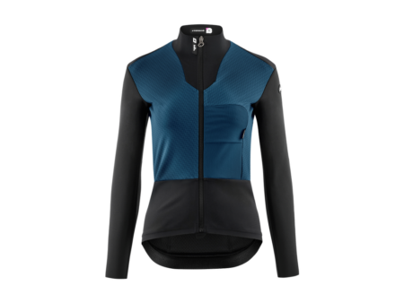Assos Dyora R Habu vinter S11 cykeljakke petrol blå dame