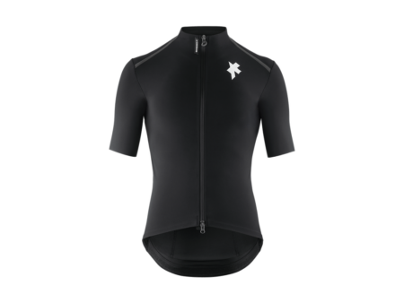 Assos Equipe R Thermo Rain Jersey S11 - Regnjakke - Korte ærmer - Herre - Sort - S