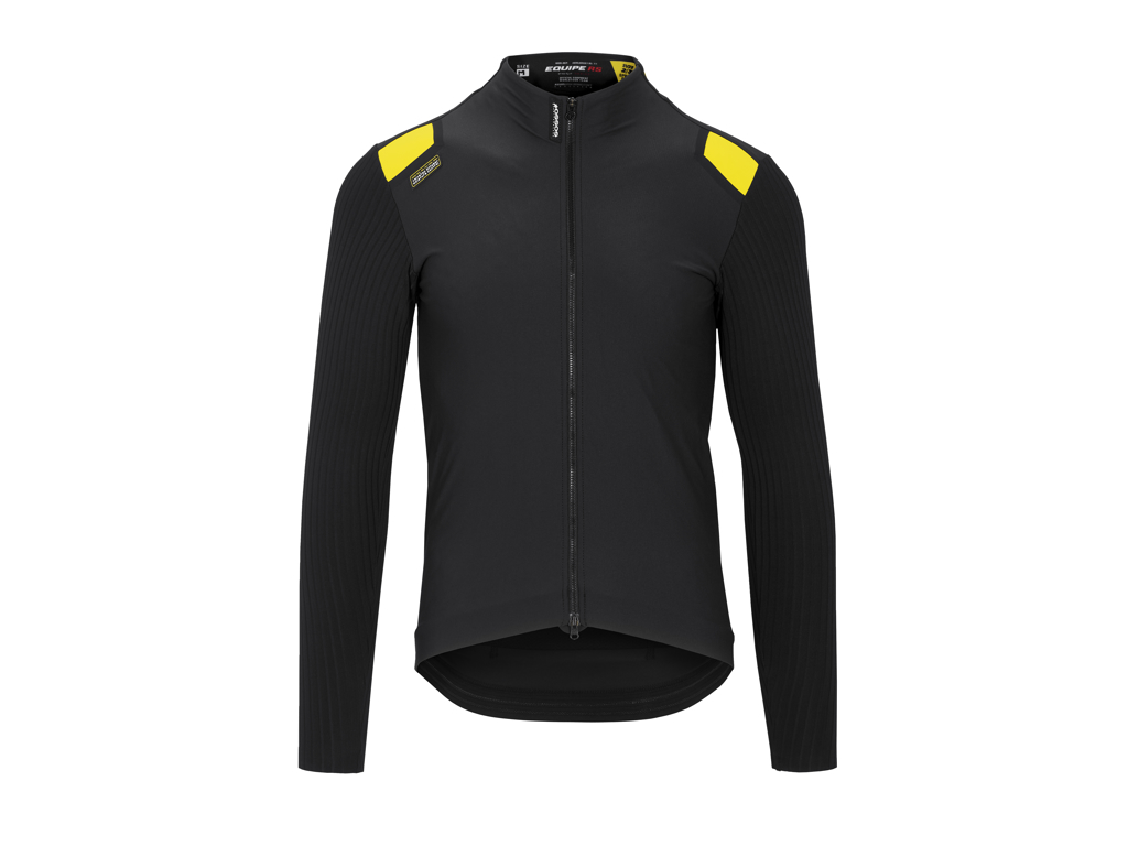 Assos Equipe RS cykeljakke forår/efterår sort herre Assos Equipe RS cykeljakke forår/efterår sort herre