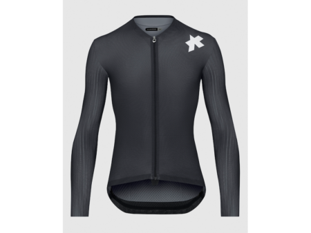 Assos Equipe RS længærmet cykeltrøje S11 precision graphite herre
