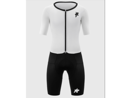 Assos Equipe RSR Traitor Speedsuit S11 - Cykelshorts m/pude - Herre - Hvid - Str. M