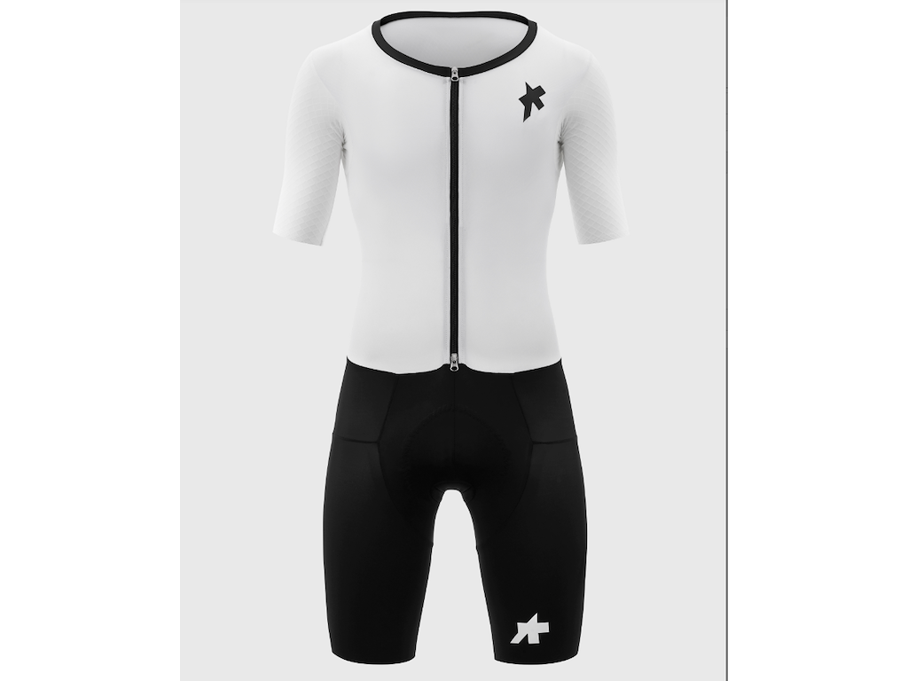 Assos Equipe RSR Traitor Speedsuit S11 hvid/sort herre Assos Equipe RSR Traitor Speedsuit S11 hvid/sort herre
