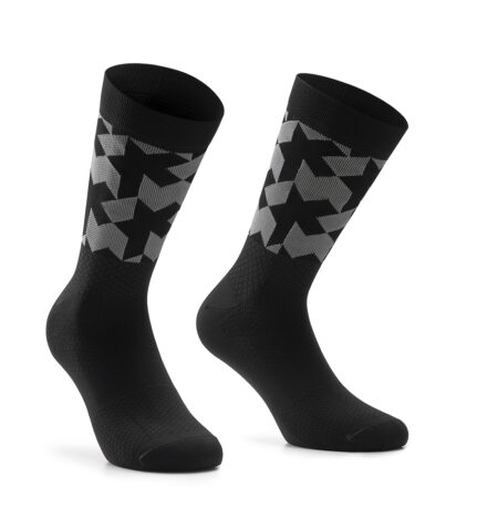 Assos Monogram EVO Cykelstrømper Sort/Grå