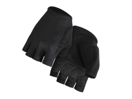 Assos RS TARGA - Cykelhandsker til sommer/forår - Sort - Str. M