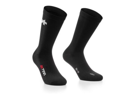 Assos RS Targa - Cykelstrømper - Sort - Str. 0