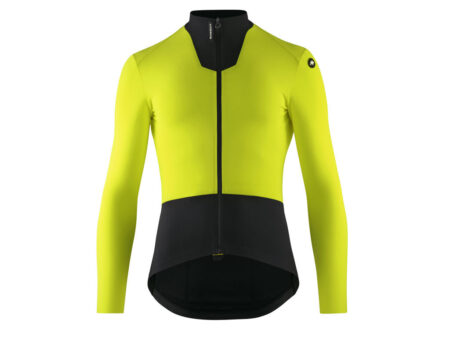 Assos Spring Fall S11 Jersey - Cykeltrøje - Lange ærmer - Gul/Sort - Str. XLG