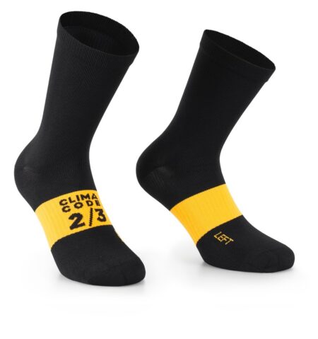 Assos Spring Fall Socks EVO Cykelstrømper Sort