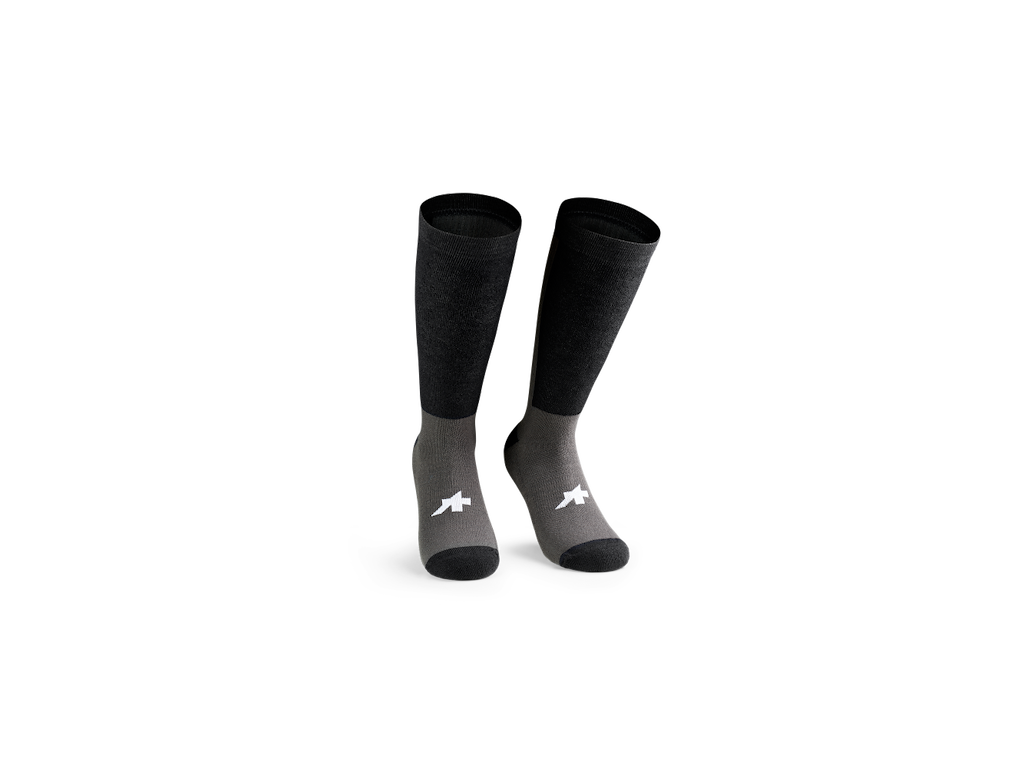 Assos Tactica vinter T5 cykelstrømper med merinould sort Assos Tactica vinter T5 cykelstrømper med merinould sort
