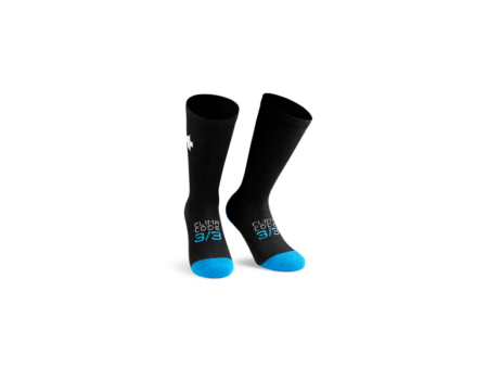 Assos Ultraz vinter P1 cykelstrømper med merinould sort