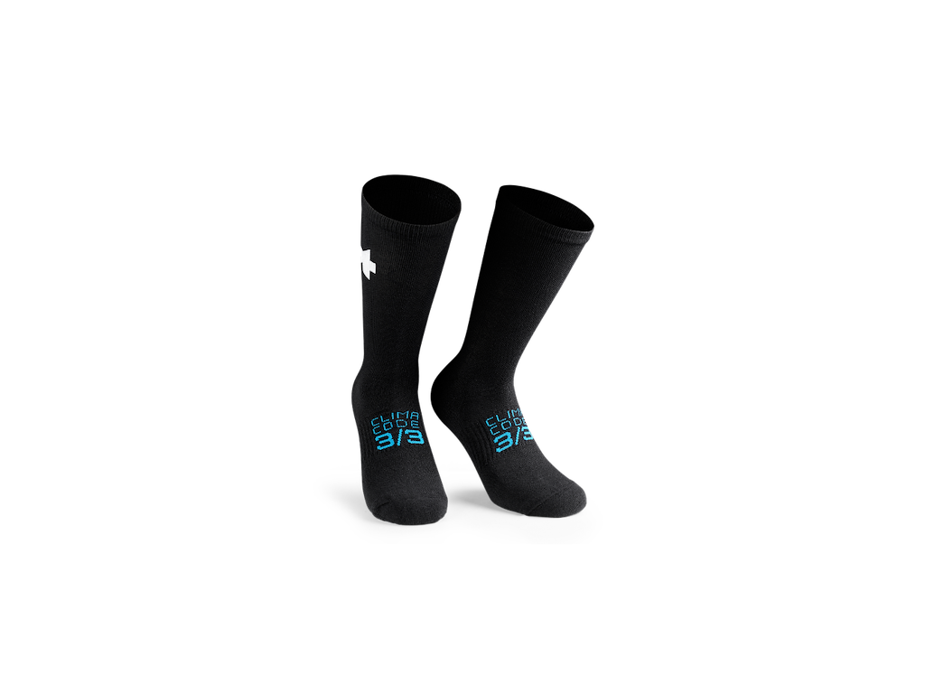 Assos vinter P1 cykelstrømper sort Assos vinter P1 cykelstrømper sort