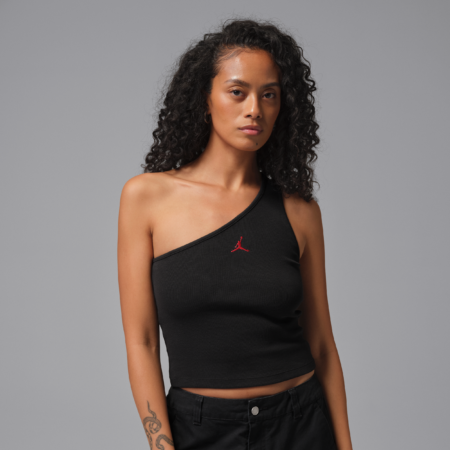 Asymmetrisk Jordan Flight-tanktop til kvinder - sort