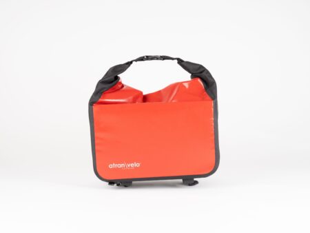 Atran Velo Travel Top AVS cykeltaske - rød/sort