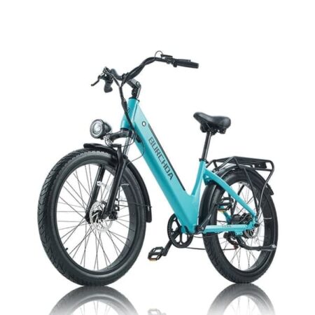 BURCHDA AZ26 elcykel 20AH batteri, 1000W motor, 80 km rækkevidde, 45 km/t hastighed, SHIMANO 7-trins