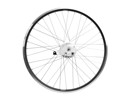Baghjul med shimano nexus 7 gear til rullebremse sort Ryde Zac19 fælg