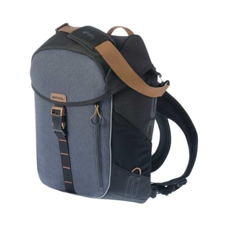 Basil Miles Bagside Cykeltaske 17 L Polyester Grå
