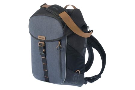 Basil Miles Cykeltaske Hook On 17L - Sort/Grå