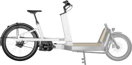 Bergamont E-Cargoville LJ Elite 2024 - Hvid