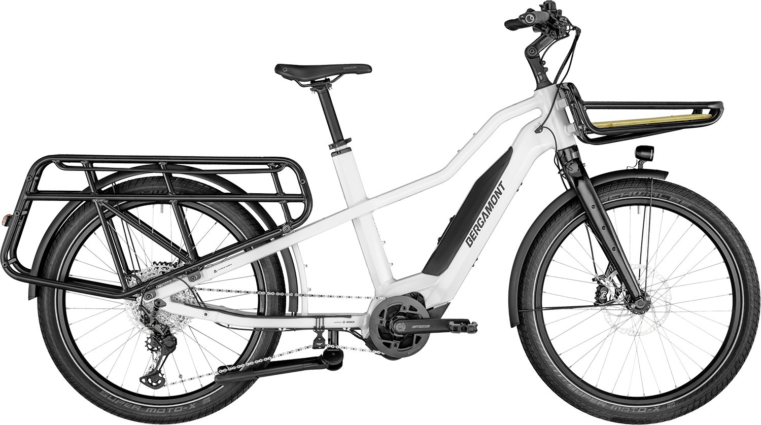 Bergamont E-Cargoville LT Expert 2022 - Hvid Bergamont E-Cargoville LT Expert 2022 - Hvid