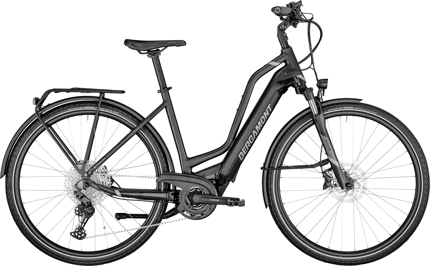 Bergamont E-Horizon Expert Amsterdam 2022 - Grå/Sort Bergamont E-Horizon Expert Amsterdam 2022 - Grå/Sort
