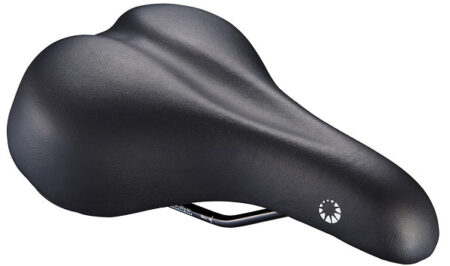 Bike Attitude ATB/sport sadel dame 170x250mm sort stel