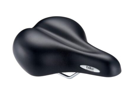 Bike Attitude Comfort Lux sadel m. gel 205x275mm sort
