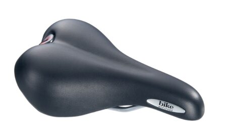 Bike Attitude sadel dame m. gel 254x173 mm sort