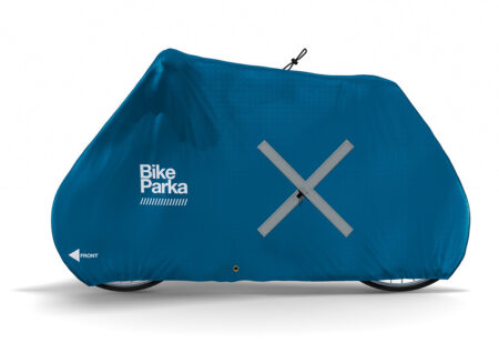 Bike Parka Urban Regncover til cykel Blå 220x140x65 cm