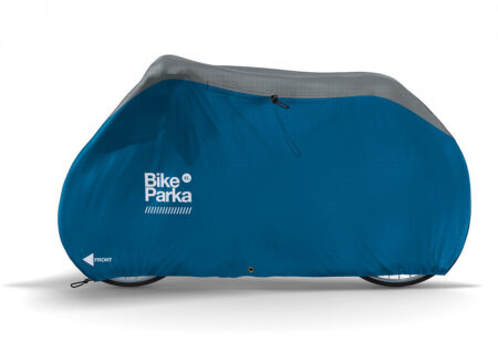 Bike Parka XL Regncover til cykel Blå 225x140x100 cm