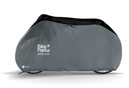 Bike Parka XL Regncover til cykel Grå 225x140x100 cm