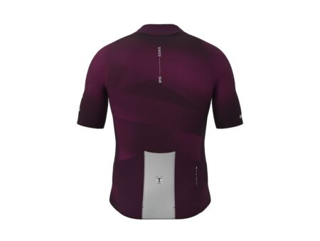 Bioracer Epic elevate cykeltrøje korte ærmer burgundy red herre