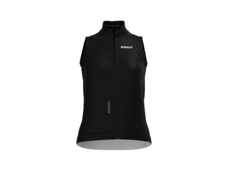 Bioracer Icon Gilet cykelvest sort dame