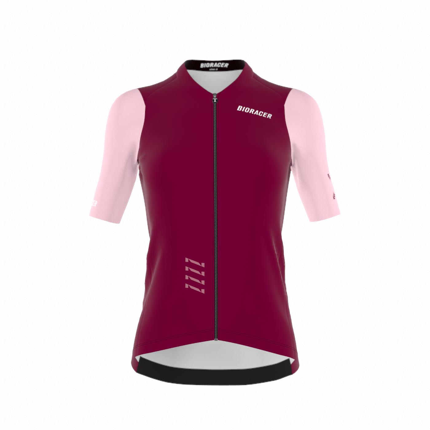 Bioracer Icon cykeltrøje bordeaux/pink dame Bioracer Icon cykeltrøje bordeaux/pink dame