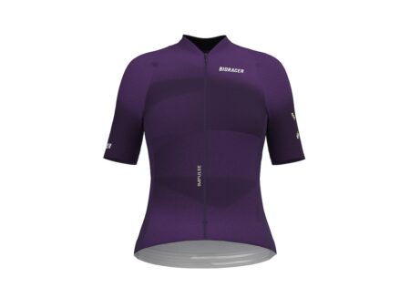Bioracer Icon cykeltrøje korte ærmer dark violet dame