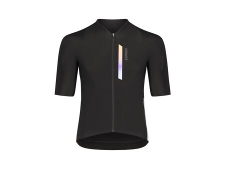 Bioracer Icon gravel cykeltrøje korte ærmer gradient sunset black herre