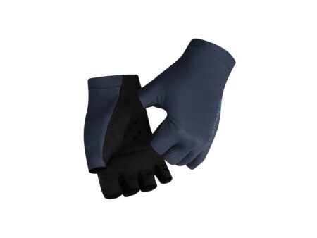 Bioracer Summer cykelhandsker korte fingre nautica blue