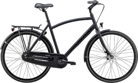 Black Winther 5 Klassisk herrecykel 7g fodbremse sandblæst sort-56 cm