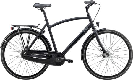 Black Winther 5 Klassisk herrecykel 7g fodbremse sandblæst sort-60 cm