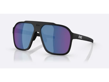 Bliz A002 x-large cykelbriller matsort/grå/blue mirror
