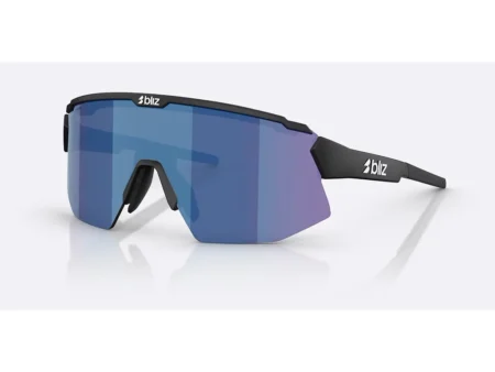 Bliz Breeze small cykelbriller matsort/smoke/blue multi
