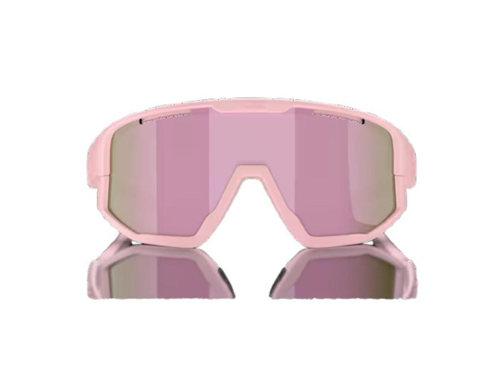 Bliz Fusion Small (33) cykelbriller brown/rose multicolour lens matt powder pink Bliz Fusion Small (33) cykelbriller brown/rose multicolour lens matt powder pink