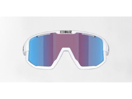 Bliz Fusion Small (33) cykelbriller rose/violet mirror/blue lens matte white