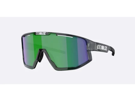 Bliz Fusion XX-Small cykelbriller crystal black/brown/green multi