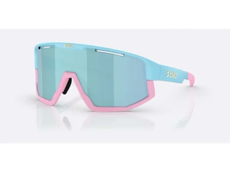 Bliz Fusion XX-Small cykelbriller matt pastel blue/smoke/ice blue multi