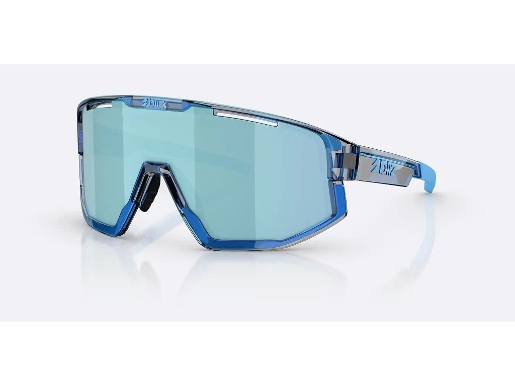 Bliz Fusion small cykelbriller transparent blue/smoke/ice blue multi Bliz Fusion small cykelbriller transparent blue/smoke/ice blue multi
