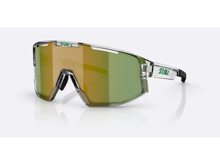 Bliz Fusion small cykelbriller transparent white/brown/green multi