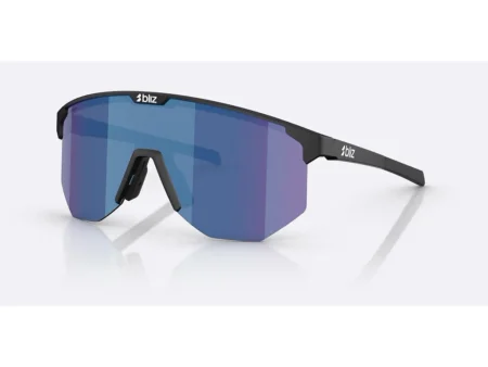 Bliz Hero Large cykelbriller matsort/smoke/blue multi