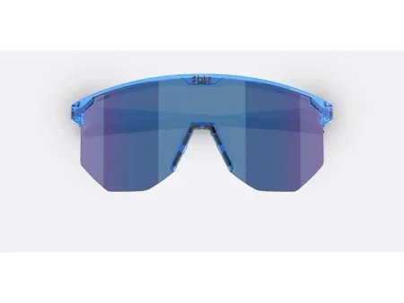 Bliz Hero XXL cykelbriller transparent blue/smoke/blue multi