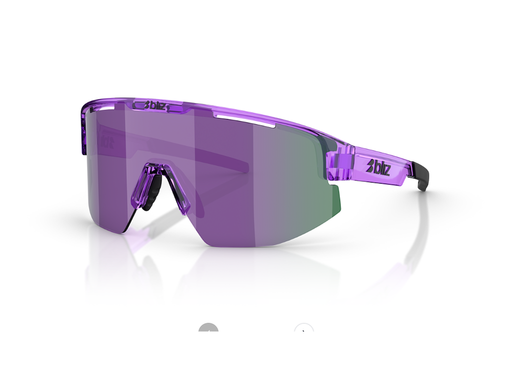 Bliz Matrix Small cykelbriller transparent purple/smoke/purple multi Bliz Matrix Small cykelbriller transparent purple/smoke/purple multi