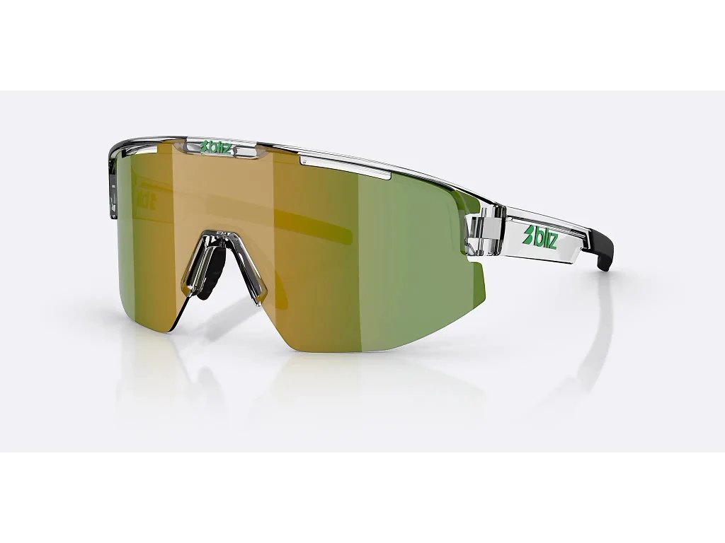 Bliz Matrix Small cykelbriller transparent white/brown/green multi Bliz Matrix Small cykelbriller transparent white/brown/green multi