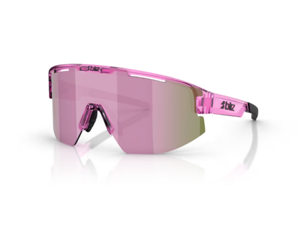 Bliz Matrix XX-Small cykelbriller transparent pink/brown/rose multi